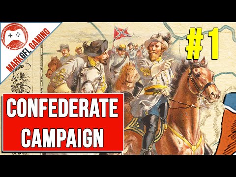 Grand Tactician: The Civil War - Confederate Campaign - part 1