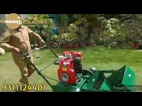 Diesel lawn mower