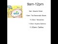 Sprout Schedule September 26 2005