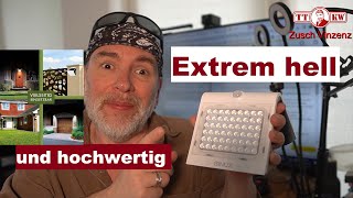 Super helle Solarlampe für außen mit Bewegungsmelder! Wasserdichte LED Outdoor Solarleuchte! Test