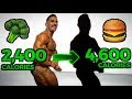 I INCREASED CALORIES FOR A MONTH (Body Comparison)