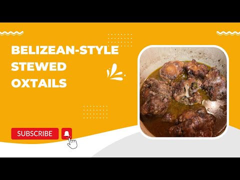 Belizean-Style Stewed Oxtails #oxtails #food #soulfood #belizeanfood #goodeats