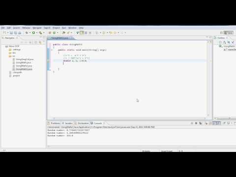 Java Tutorial Working With Math Class 3