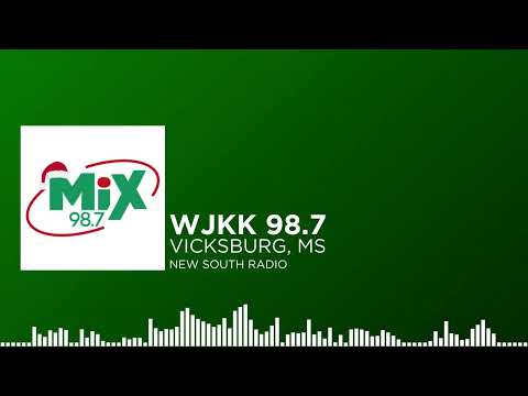 WJKK Vicksburg, MS "Mix 98.7" Legal ID [Christmas Music](11/6/24)