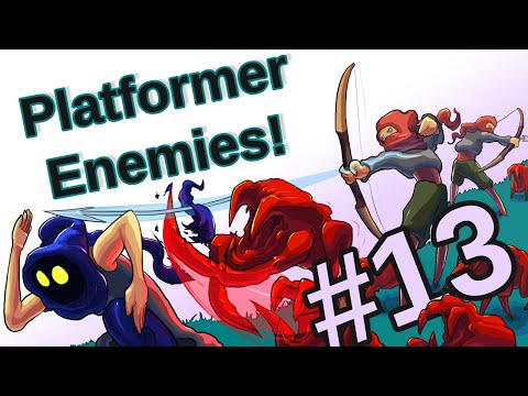 Complex Enemy Behavior using Finite State Machines - 2D Platformer - Part 13 [unity]