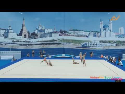 Russia 2 hoops + 6 clubs Training - WC Kazan 2016