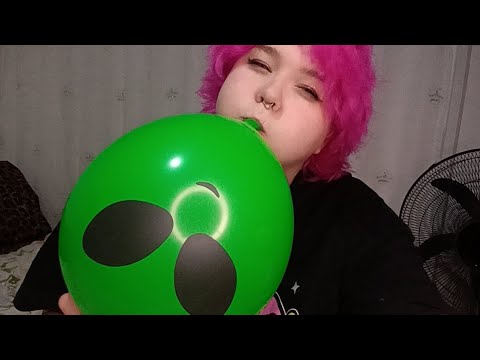 Alien balloons!! Balloon asmr 💕 