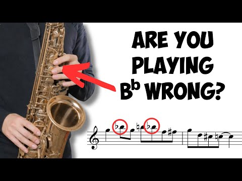 Are You Using the Wrong B♭ on Sax?