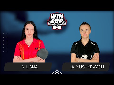 09:00 Yaroslava Lisna - Anastasiia Yushkevych 05.12.2024 WINCUP Women Professional. TABLE 1