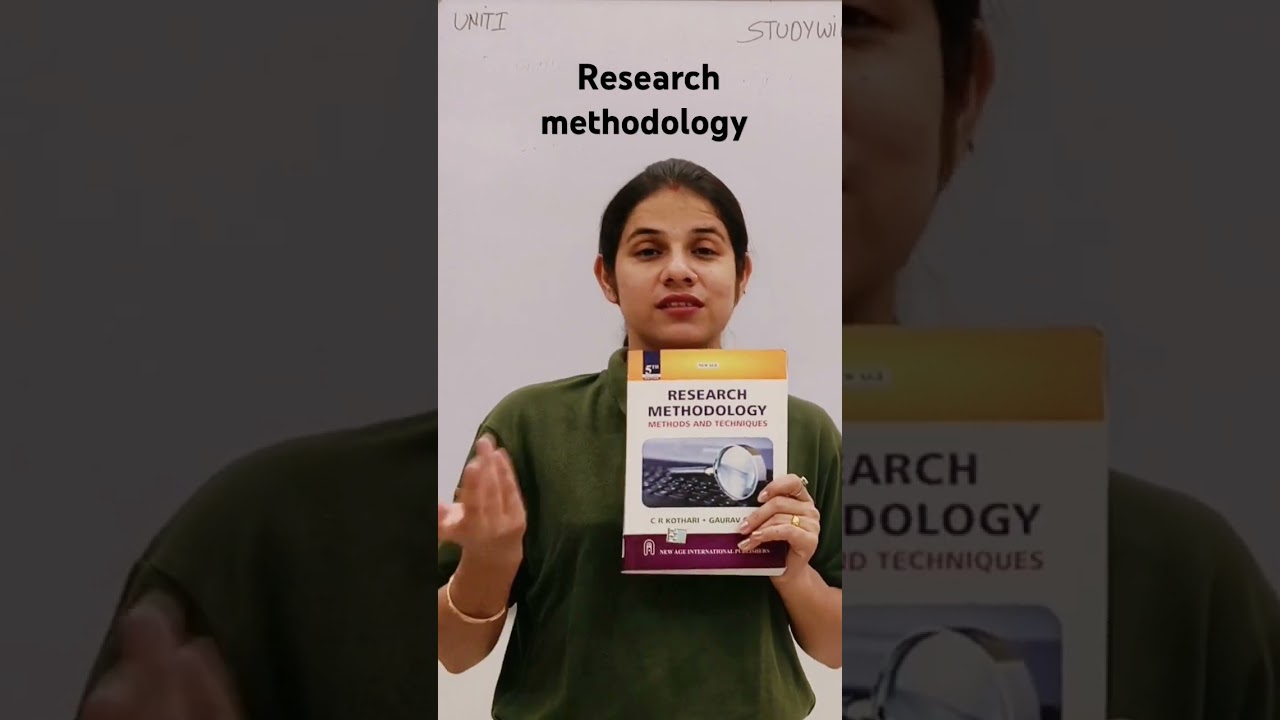 Research Methodology Book 📚#ugc #ugcnetexam #ugcnetpaper1 #sociology #phd #entrance #shorts #shorts