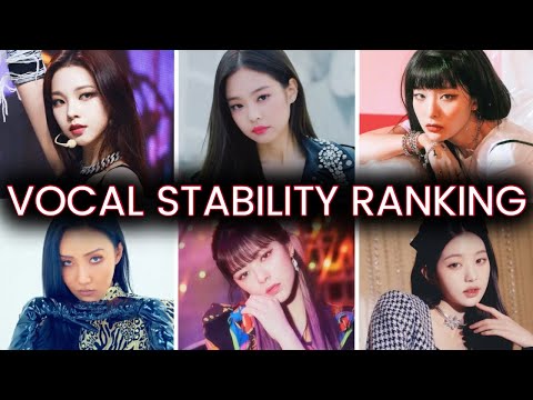 Brutally Ranking Vocal Stability Of Kpop Girl Groups