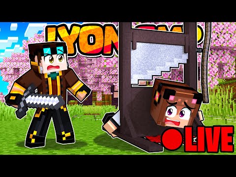 LET'S BUILD THE COURT IN MINECRAFT VANILLA!  Lyon SMP #6