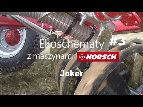 Ekoschematy z maszynami HORSCH – Joker RT