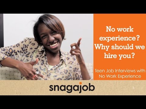 実務経験はないのか？なぜ採用する必要があるのか？10代の社会人経験なしの就職面接（前編 (No work experience? Why should we hire you? Teen job interviews with no work experience (Part 1))