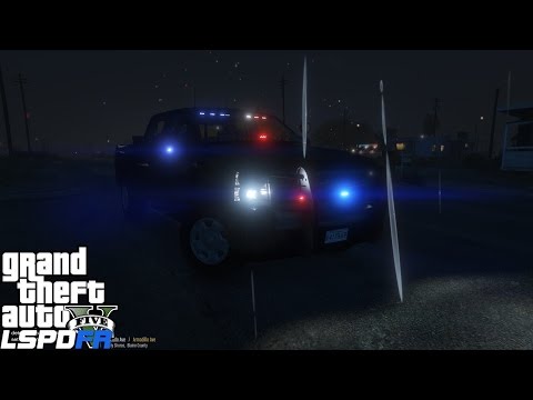 GTA 5 LSPDFR Police Mod 171 | Rainy Night Sandy Shores Sheriff Patrol | Unmarked Chevy Silverado