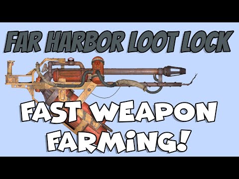 Loot locking the Far Harbor reward? Guaranteed Legendary Gun