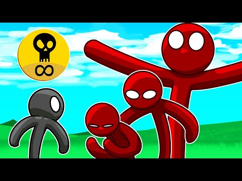 Leading a Siege vs GIANT Stickman Army!