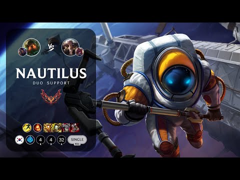 Nautilus Support vs Sett - KR Grandmaster Patch 13.7