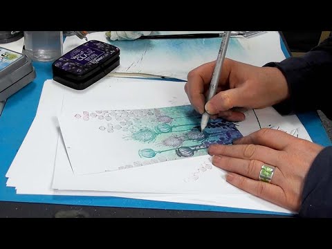 Poppy Pods - A Lavinia Stamps Tutorial