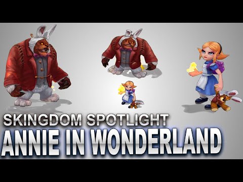 Annie in Wonderland Skin Spotlight | SKingdom - League of Legends