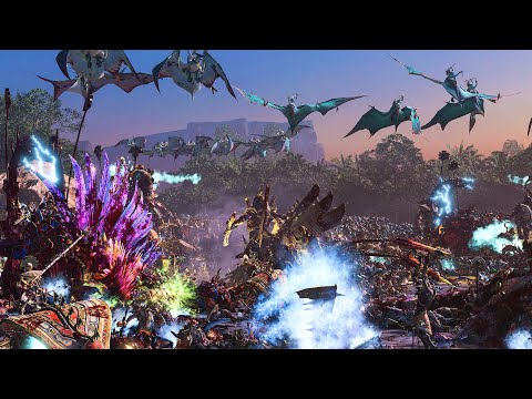 LIZARDMEN vs TOMB KINGS - Warhammer Battle