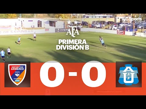Deportivo Armenio 0-0 J.J. Urquiza I Primera División B | Fecha 14 (Apertura)