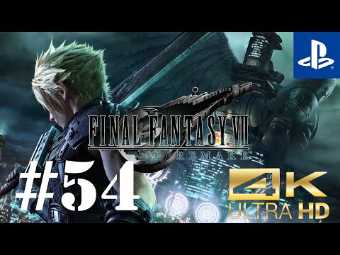 Final Fantasy VII Remake - Walkthrough Part 54 (No Commentary) [4K 60fps] (using Elgato 4K60 S+)