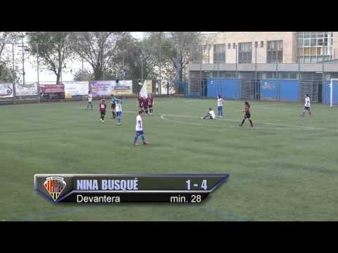 Masnou At. vs CE Mataró, el 1-4 de Nina Busqué