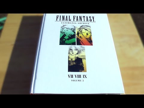 Final Fantasy Ultimania Vol. 2 Review | FF7/FF8/FF9 Art Book!