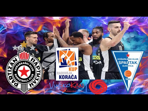 PARTIZAN  -  SPARTAK  KUP KORACA