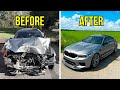 FULL BUILD - REBUILDING A CRASH DAMAGED BMW M5 COMPETITION