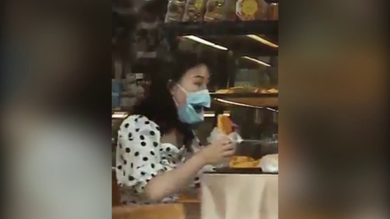 Ինչպես ուտել, եթե դիմակով ես