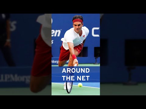 Roger Federer's RIDICULOUS around-the-net winner! 🤯