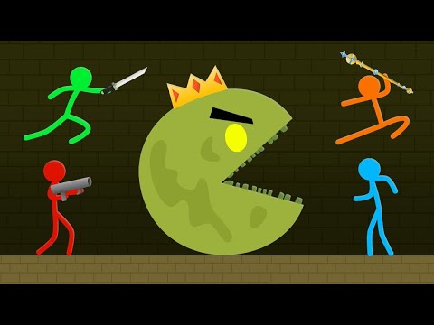 Stickman vs Pacman - COMPLETE EDITION