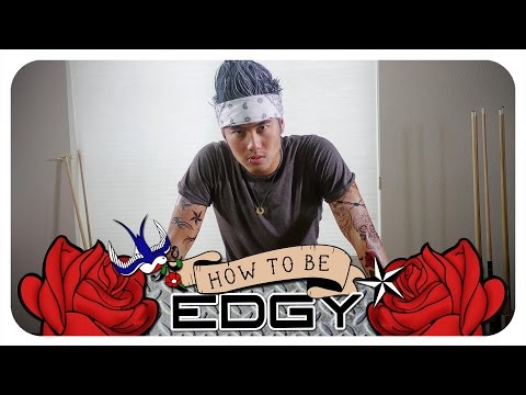 【Nigahiga】成為叛逆浪子的終極指南！ (How To Be Edgy!)