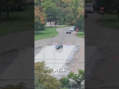 This Is a Hydroplaning Test for Vehicles!
