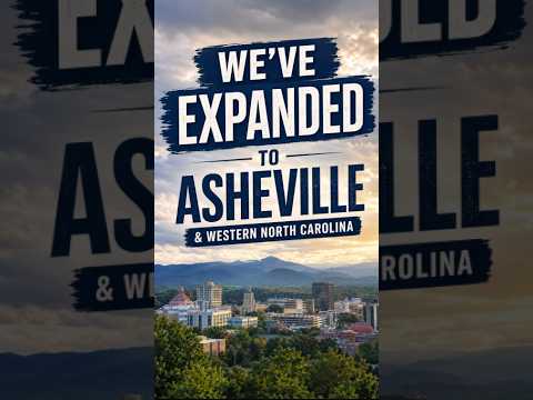 We're Expanding to Asheville and Western North Carolina!