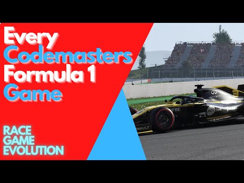 Every Codemasters F1 Game  | Renault | Barcelona | 2010 - 2020