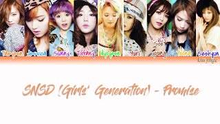 Girls’ Generation (소녀시대) (SNSD) – Promise Lyrics (Han|Rom|Eng|Color Coded) #TBS