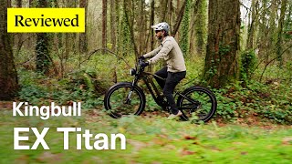 Full Suspension Fat Tire E-bike. The Kingbull EX Titan #ebike #fattirebike #electricbike