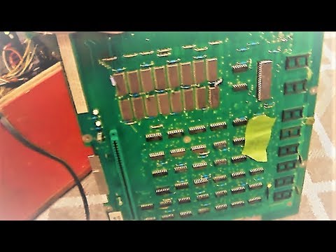 Space Invaders Deluxe Arcade PCB Repair - How to fix Ram Errors, Sound Problems Fixed