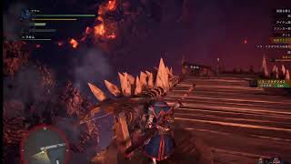 【ソロフィーヌ】MHWI下位最終:熔山龍誘導作戦