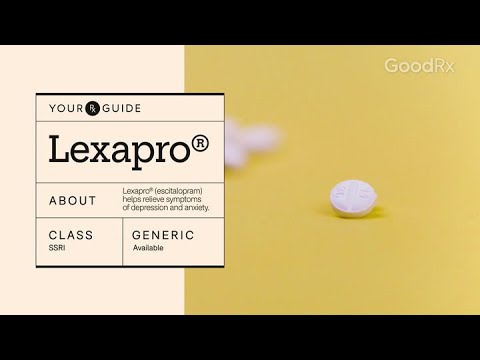 Lexapro (Escitalopram): How It Works, How to Take It, and Side Effects | GoodRx
