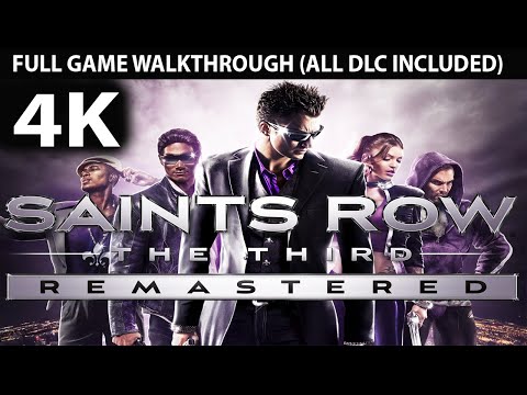 Saints Row 3 Remastered Full Game Walkthrough - No Commentary (4K UHD)