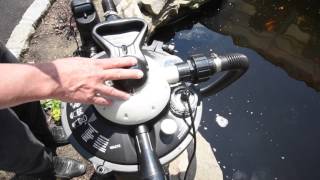 FEATURES & BENEFITS: 7 Functions - Danner Pondmaster Clearguard Pressurized Pond Filter