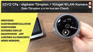 EZVIZ CP4 | Die WLAN - Türklingel, die euren Türspion digitalisiert im kurzen Check…