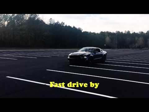 2014 Mustang v6 ROUSH axle back exhaust