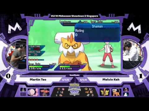 VGC18 MSS 6 Semifinals: Martin Teo vs Melvin Keh