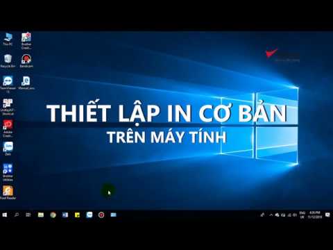 Cài đặt in trên máy tính như thế nào? Cách lựa chọn in 2 mặt, in giấy đặc biệt - Canon LBP214DW