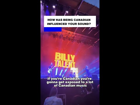 Ever wondered where Billy Talent got their sound from?